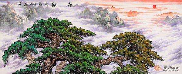 藝術(shù)山水佳作 收藏投資都很合適！
