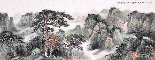 藝術(shù)山水佳作 收藏投資都很合適！