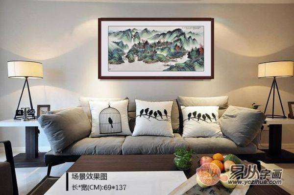 看看這些經(jīng)典客廳橫幅山水畫，你家中掛對(duì)了嗎