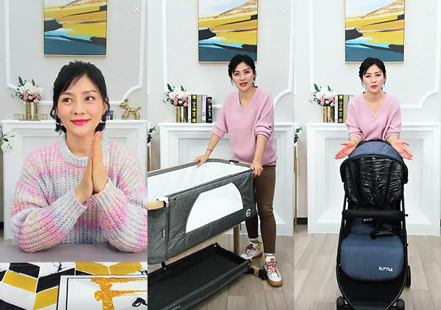 胡可戴嬌倩，明星媽媽“撞衫”安利elittile嬰兒車，這波種草愛了