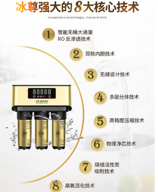 凈水器哪個(gè)牌子好？冰尊再奪世界凈水器十大