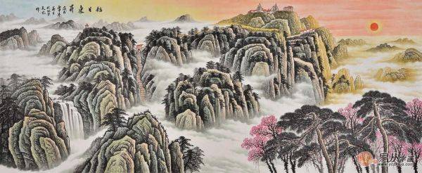 辦公室裝飾字畫掛什么好，內(nèi)行的老板都是這樣選擇掛畫的