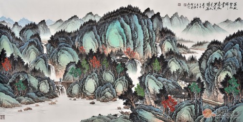 國畫山水上色技巧有講究,知道這些盤點,體現(xiàn)你的藝術水準