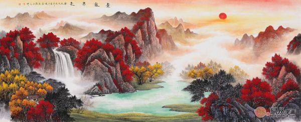 關(guān)于室內(nèi)客廳掛什么畫好，了解這些山水畫知識提升你的眼光品味