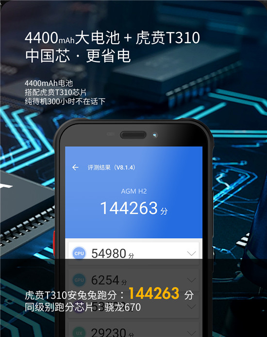 重磅新品，三防手機(jī)AGM H2眾籌完成