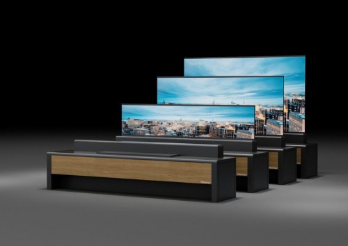 全球首臺(tái)卷曲屏幕激光電視誕生！CES 2020開幕前夕海信放大招