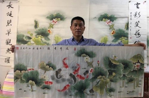 客廳內(nèi)掛什么字畫好，吉祥又有品的名家石開花鳥畫匯總