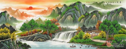實用攻略盤點：這樣來布置沙發(fā)背景墻掛畫，讓你正好掌握掛畫美感要領