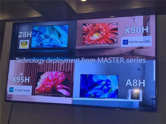 索尼電視：AI芯片讓畫(huà)質(zhì)領(lǐng)先行業(yè) 75寸8K電視有望正式普及