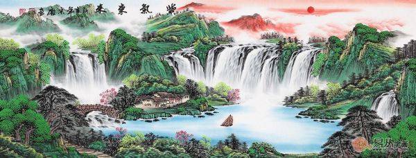 客廳掛畫精選 這些山水畫不容錯(cuò)過(guò)