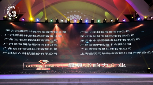 2019廣東游戲產業(yè)年會隆重舉行，益玩游戲斬獲“最具影響力企業(yè)”