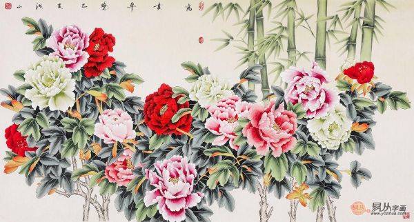 客廳沙發(fā)背景墻怎么裝飾好，一幅名家書畫真跡瞬間提高家的逼格