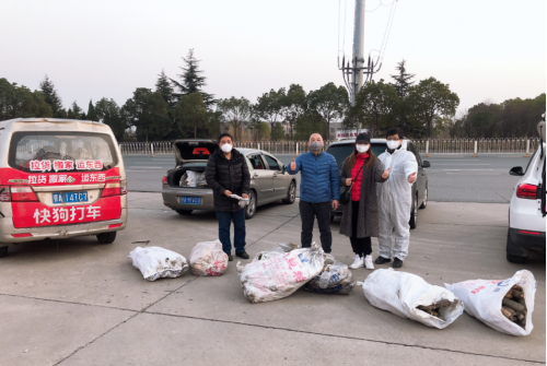 馳援武漢，抗擊疫情，快狗打車一直在行動
