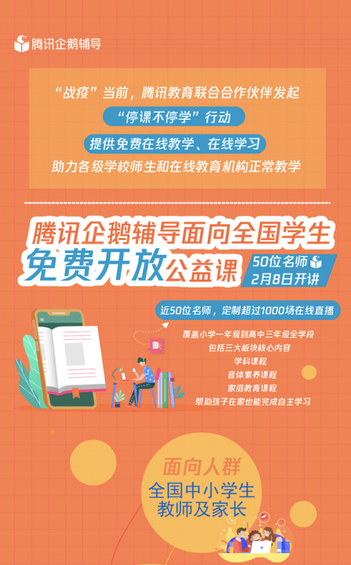 看電視也能上公益課！騰訊企鵝輔導(dǎo)攜手騰訊云走進(jìn)全國家庭