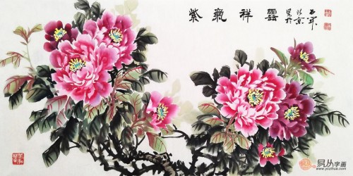 客廳適合掛什么字畫，國畫花鳥經(jīng)典四款寓意解析