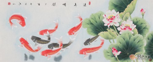 客廳適合掛什么字畫，國畫花鳥經(jīng)典四款寓意解析