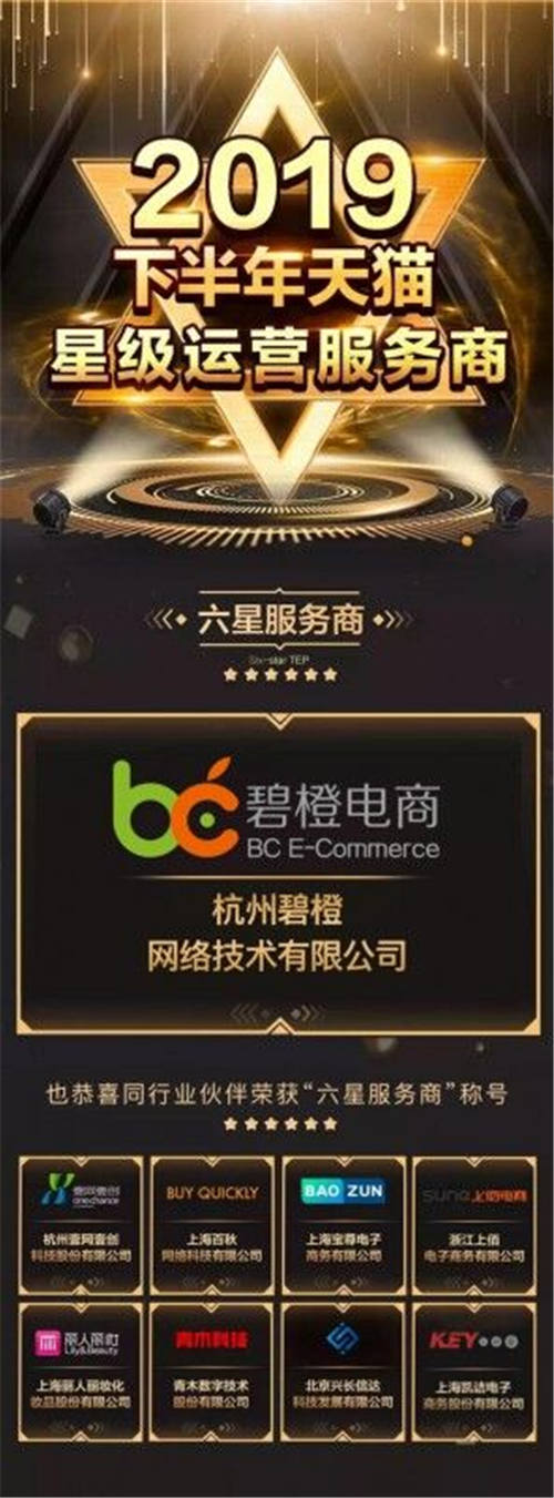 杭州碧橙三度蟬聯(lián)天貓六星，四招助力品牌數(shù)字化升級