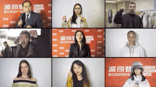波司登羽絨服倫敦秀場為中國加油 展現(xiàn)中國品牌影響力