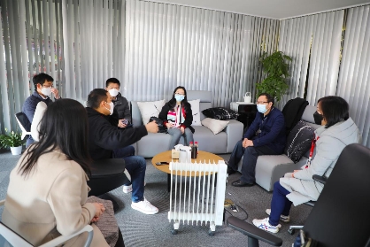 浙江省商務廳領導走訪貝貝集團，調研企業(yè)防疫和復工情況