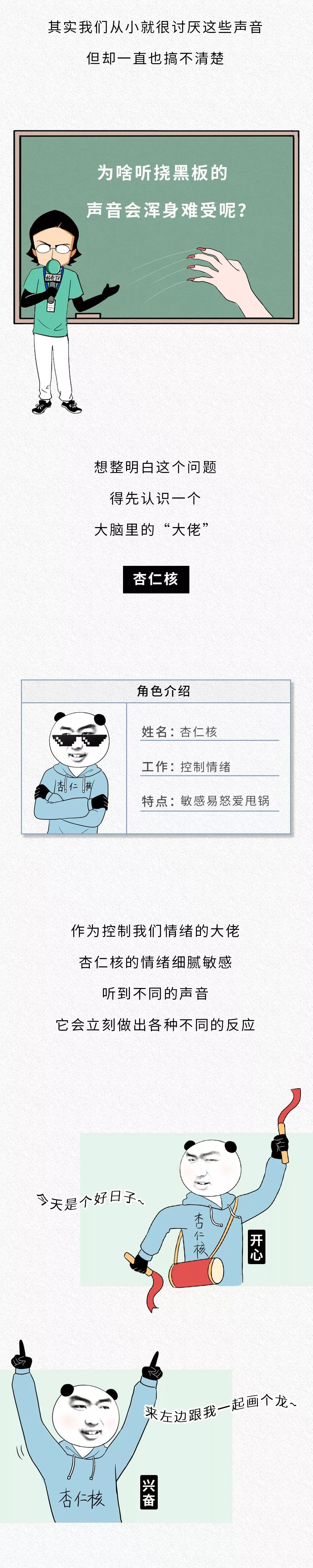 為啥指甲刮黑板的聲音會令人難受？？？