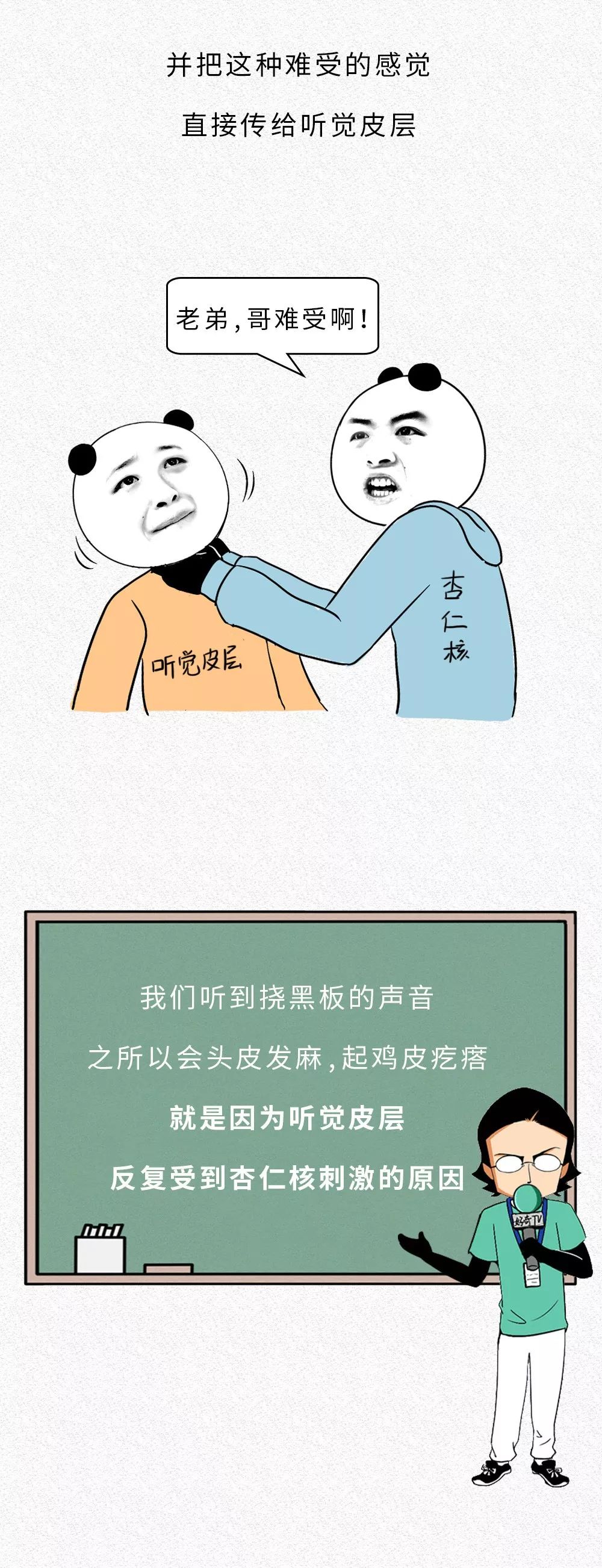 為啥指甲刮黑板的聲音會令人難受？？？