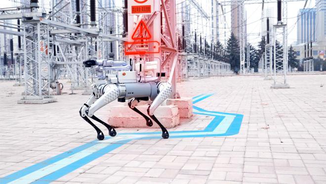 宇樹(shù)電力巡檢四足機(jī)器人，給智慧電力巡檢帶來(lái)更廣闊的發(fā)展空間！