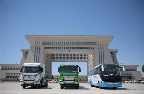 氫能汽車亮相伊寧，新疆迎來首批燃料電池汽車