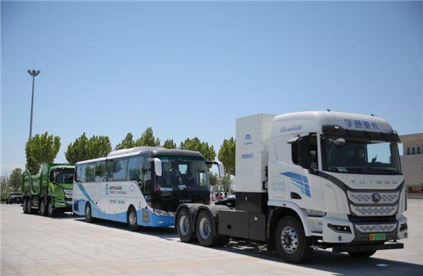 氫能汽車亮相伊寧，新疆迎來首批燃料電池汽車