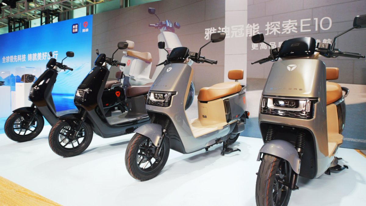 雅迪冠能系列打造更高端的長續(xù)航電動(dòng)車，掀起新一輪熱銷狂潮