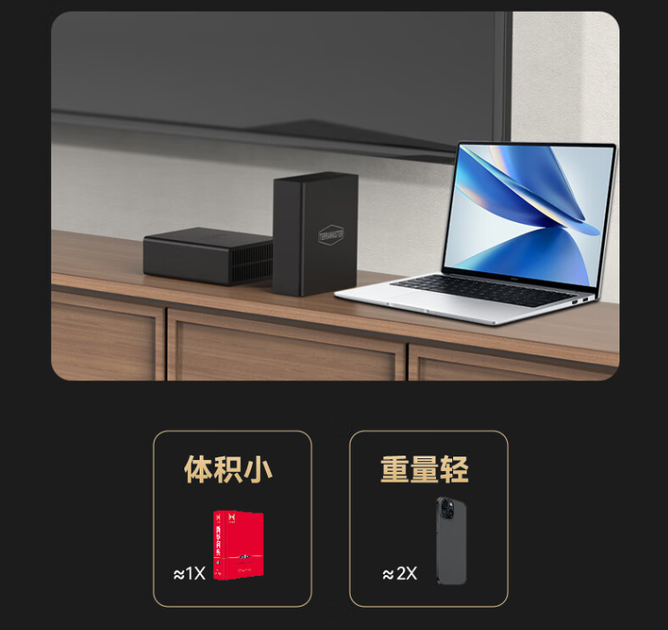 鐵威馬F8 SSD Plus：出差神器，NAS新品全面升級