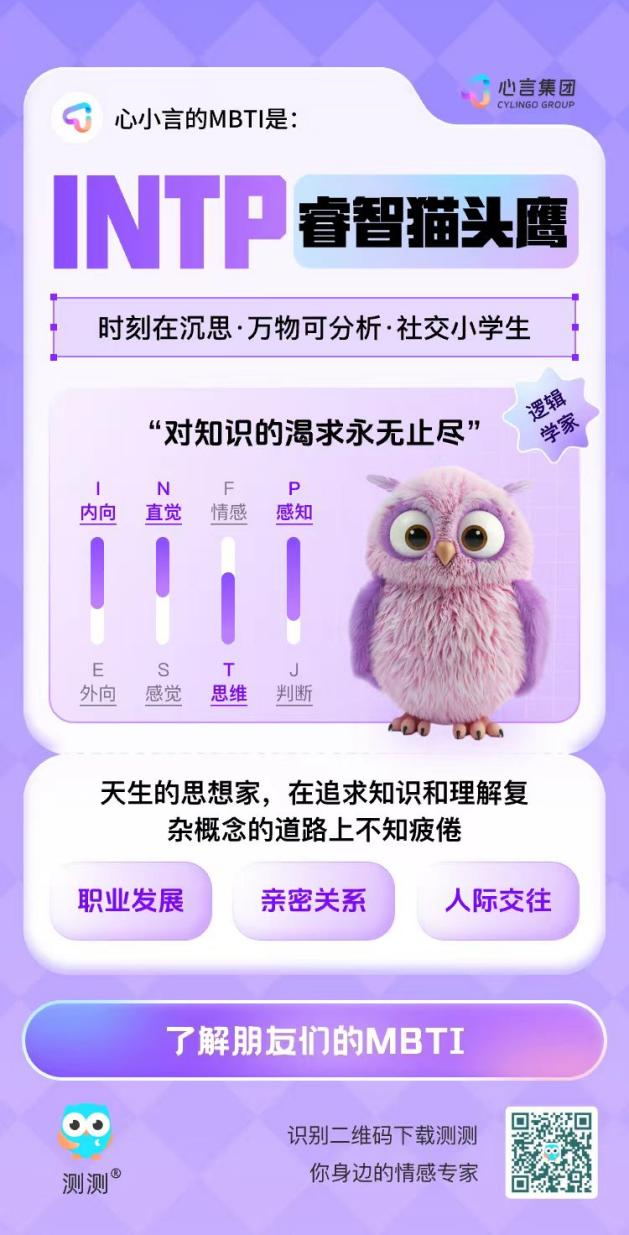 測測App 2024年度報告出爐 i人占比65%