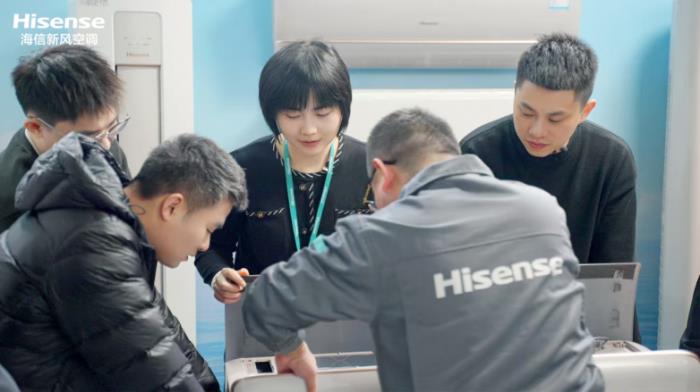 達人探訪海信研發(fā)中心，親身體驗“開機3分鐘，滿屋是新風”
