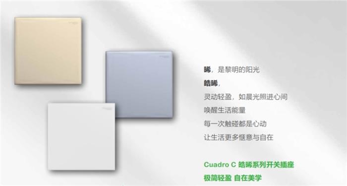 開關插座哪個品牌好質(zhì)量好?施耐德皓晞系列打造生活美學卓越享受