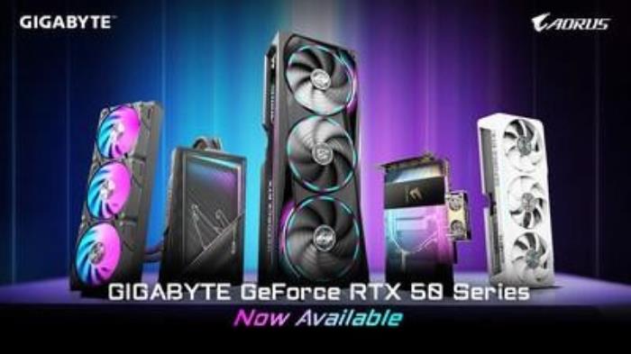 技嘉RTX 50 系列顯卡上市，散熱與性能全面升級(jí)