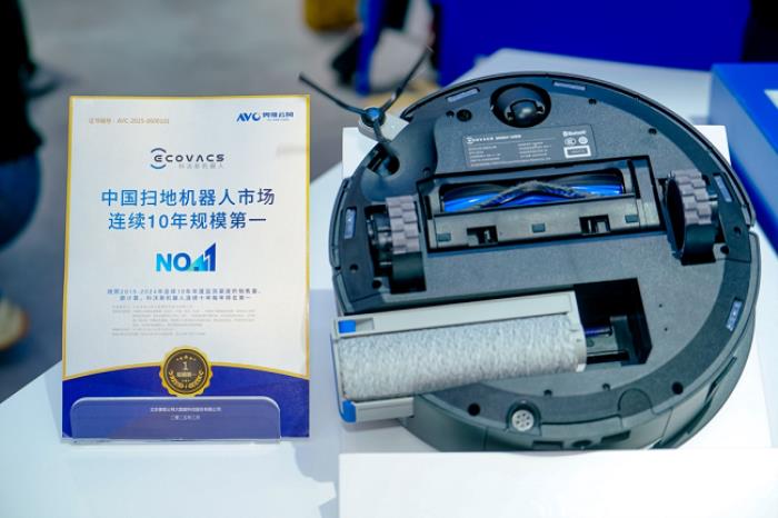 連續(xù)10年中國(guó)掃地機(jī)器人市場(chǎng)規(guī)模第一，AWE2025科沃斯引領(lǐng)行業(yè)新熱度