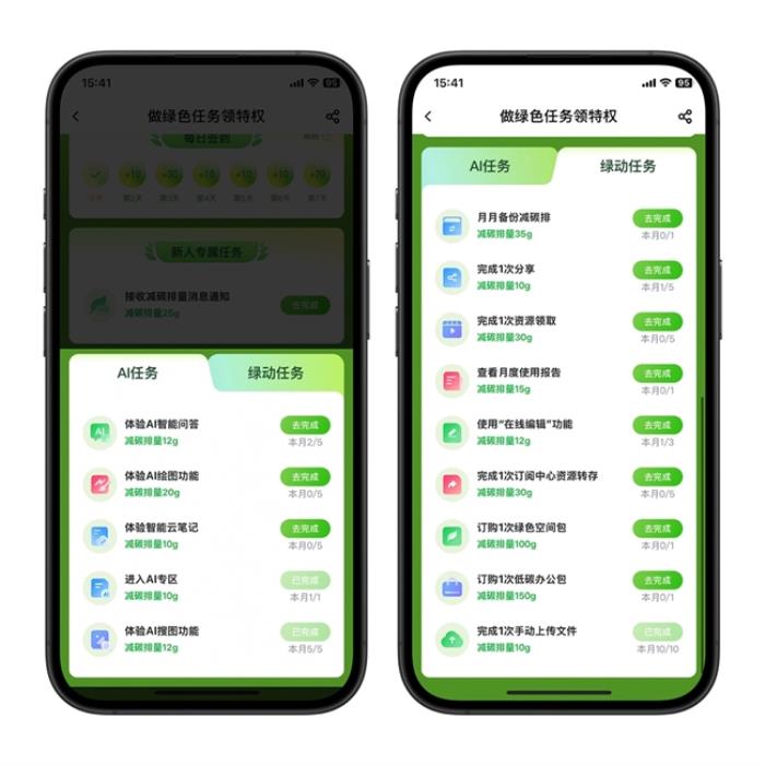 “值”此新綠！天翼云盤綠色任務(wù)上線