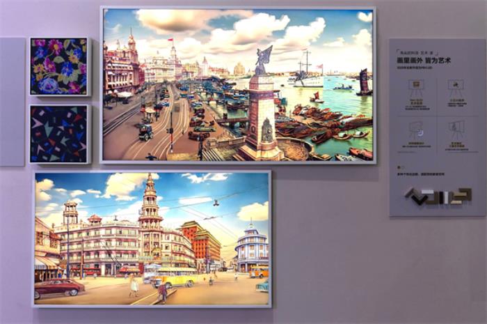 三星攜手ART SHANGHAI用”AI”藝術構建光影中的摩登生活
