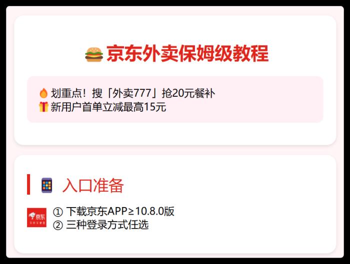 京東外賣怎么用?點(diǎn)餐在哪點(diǎn)?手把手教你輕松下單