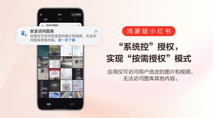 安全訪問，打造純凈安全的鴻蒙版小紅書圖庫(kù)訪問體驗(yàn)