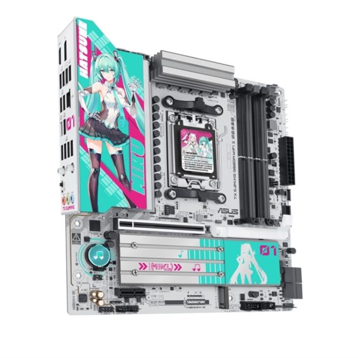 華碩天選B850主板初音未來版火熱預約中