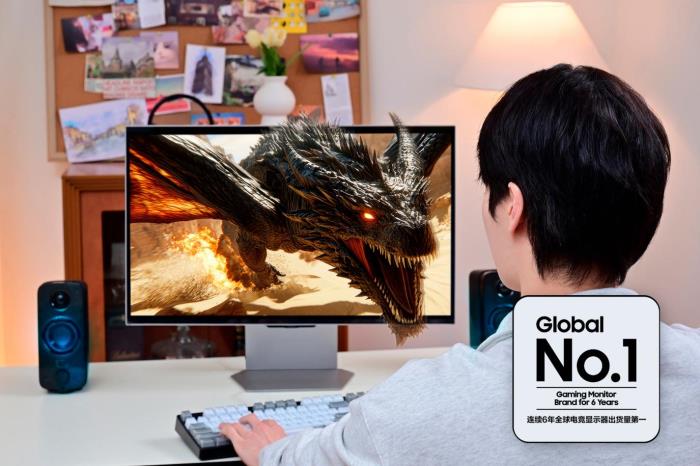 三星電子連續(xù)六年榮登全球電競(jìng)顯示器市場(chǎng)榜首