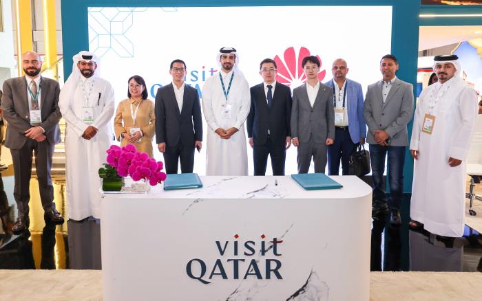 華為攜手Visit Qatar在阿拉伯旅游展簽署合作備忘錄，共同推動(dòng)卡塔爾可持續(xù)旅游發(fā)展
