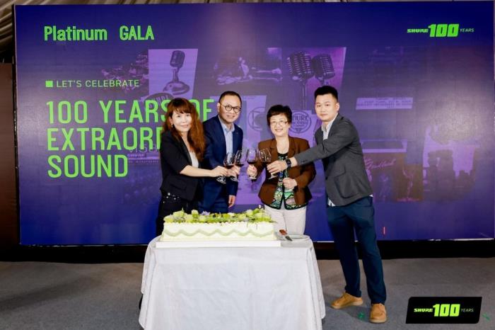 SHURE 100周年慶典圓滿舉行：百年風華，聲啟新章