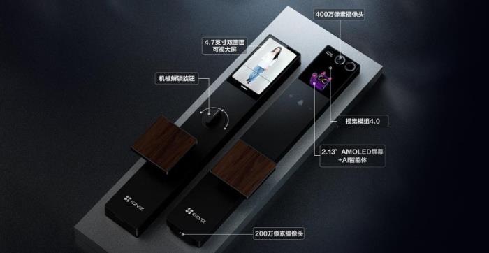 解鎖智能門鎖新境界！螢石啟明 AI 人臉視頻鎖 Y5000FVX 重磅上市