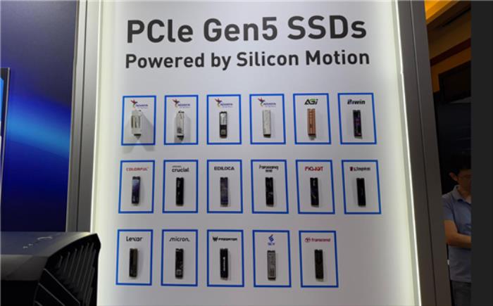 慧榮2025臺北電腦展推全新PCIe Gen5 SSD主控 能效比太強