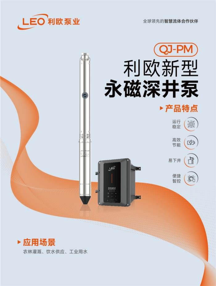 利歐QJ-PM永磁深井泵：直擊用戶痛點(diǎn)，重塑行業(yè)標(biāo)桿