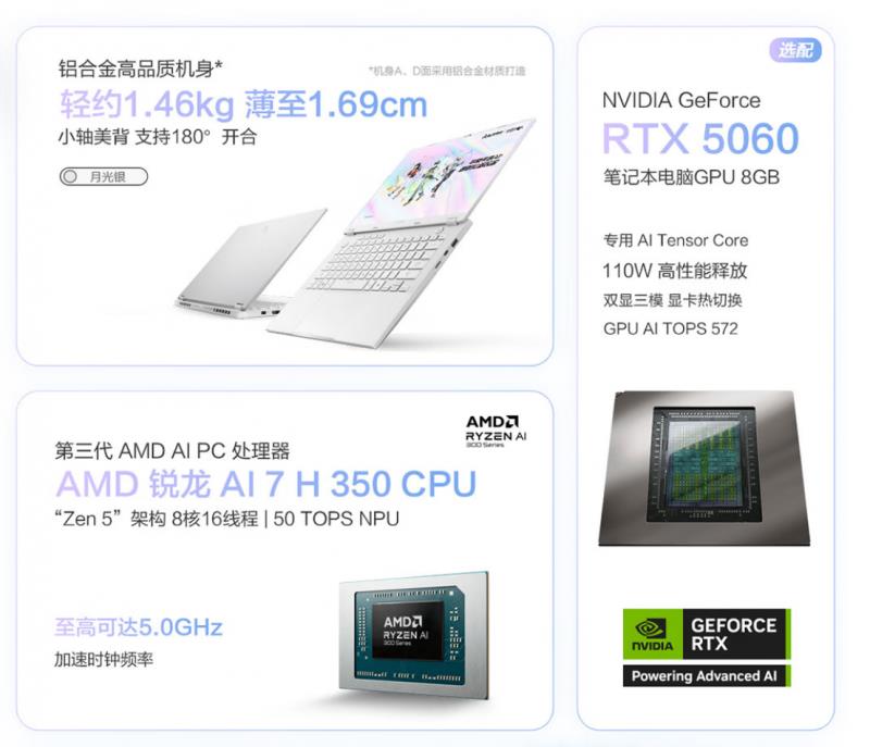 華碩天選Air《時光代理人》聯(lián)名禮盒款首發(fā)開售，到手8499元
