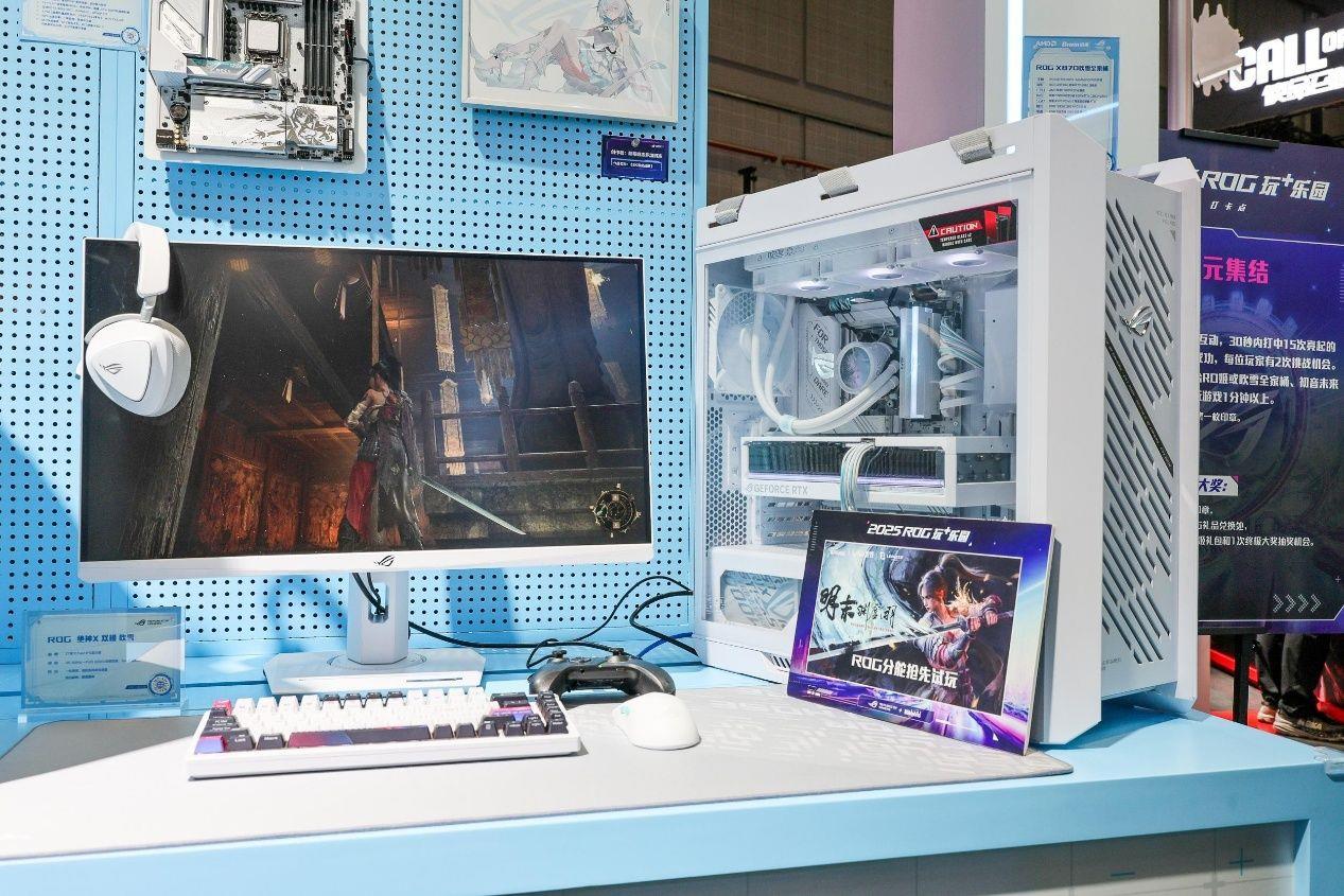 華碩主板撼動BW2025 ROG玩+樂園引玩家狂歡